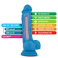 Blush Neo Large Dildo | 7.5" Big Dildo with Balls | Blue Suction Cup Dildo | Best Dildo