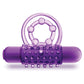 Blush Play With Me the Player Vibrating Double Strap Cockring - Purple