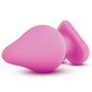 Blush Play With Me Naughty Candy Heart Be Mine Plug - Pink