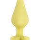 Blush Play With Me Naughty Candy Heart Spank Me Plug - Yellow