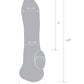 Blue Line C & B 6.25" Transparent Penis Enhancing Sleeve Extension - Clear