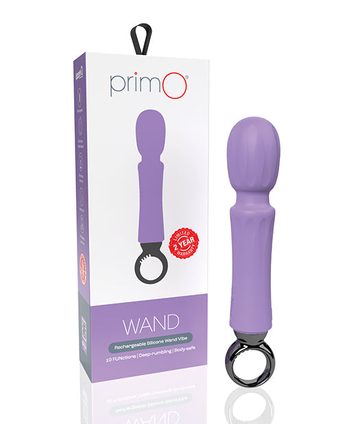 Screaming O G Spot Vibrator | PrimO Wand Vibrator | Lilac Rechargeable Lightweight | Best Vibrator for Women