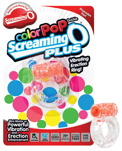 Screaming O Color Pop Quickie O Plus - Orange