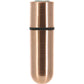 First Class Mini Rechargeable Bullet w/Crystal - 9 Functions Rose Gold