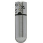 First Class Mini Rechargeable Bullet w/Crystal - 9 Functions Silver