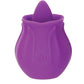 M'Lady Flickering Tongue & Vibrating Clitoral Stimulator - Purple