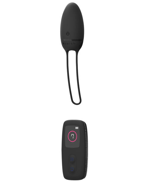 Bnaughty Premium Unleashed Remote Control Bullet - Noir