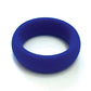 Spartacus 1.5" Wide Silicone Donut Ring - Blue