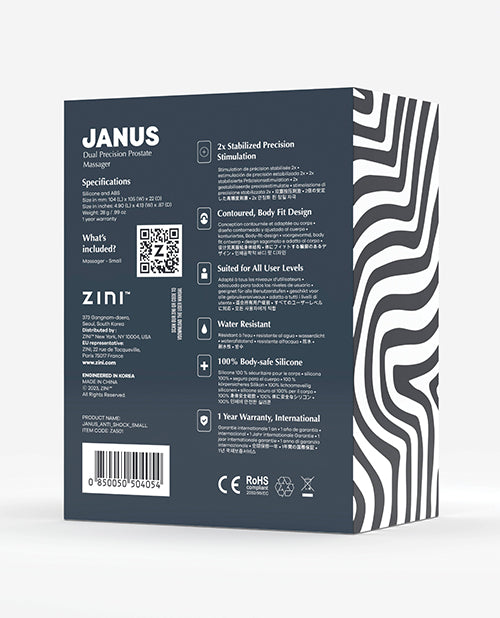 Zini Janus Anti Shock - Small Black