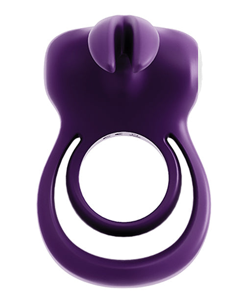 VeDO Thunder Bunny Rechargeable Dual Ring - Perfectly Purple