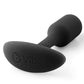 B-Vibe Weighted Snug Plug 1 - 55 g Black