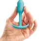 B-Vibe Weighted Snug Plug 1 - 55 g Mint