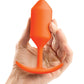 B-Vibe Weighted Snug Plug 3 - 180 g Orange