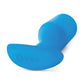 B-Vibe Weighted Snug Plug 5 - 350 g Blue