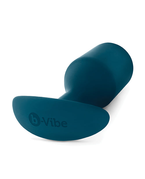 B-Vibe Weighted Snug Plug 6 - 515 g Marine