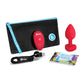 B-Vibe Vibrating Heart Plug M/L - Red