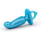 B-Vibe Butties Hither Tapered Prostate Plug - Blue