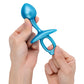 B-Vibe Butties Bulb Tapered Prostate Plug - Blue