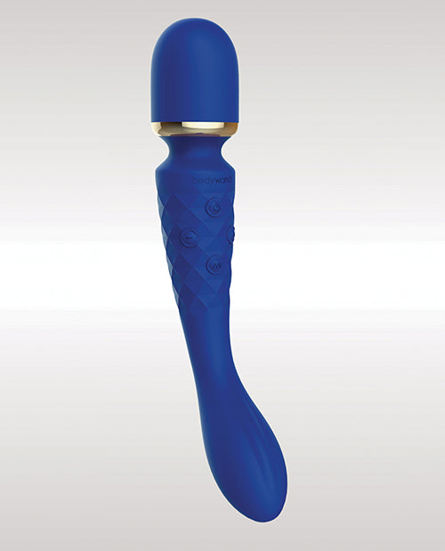 Bodywand Luxe 2 Way Wand Head Massager - Blue