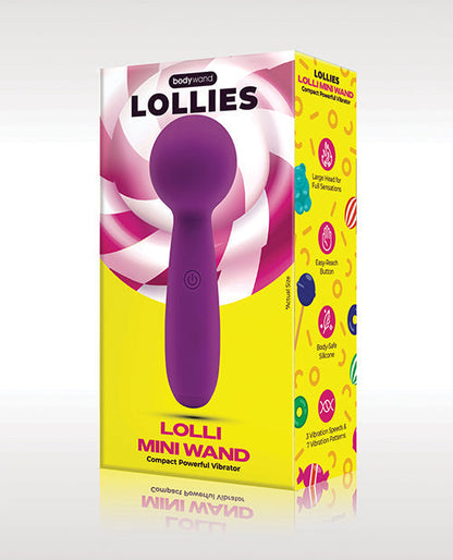 Bodywand Lolli Mini Wand Vibrator - Purple