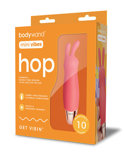 Bodywand Rabbit Vibrator | Mini Vibes Hop Clit Vibrator | 10-Speed Red G Spot Vibrator | Best Vibrator for Women