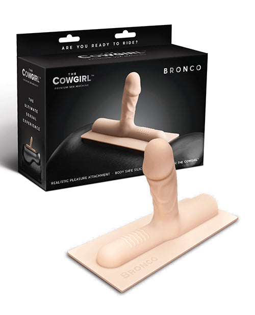 Cowgirl Bronco Silicone Attachment - Vanilla