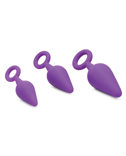 Curve Toys Gossip Rump Ringers - Violet