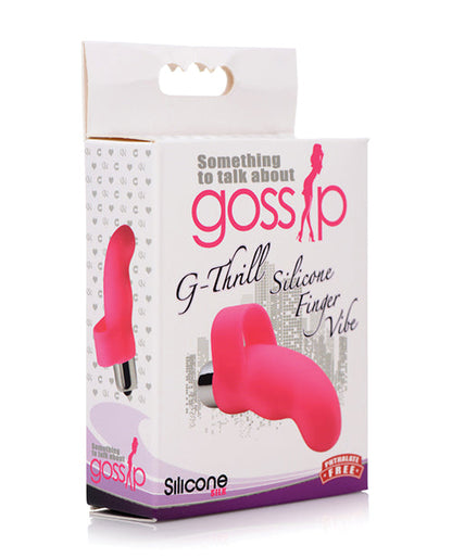 Gossip Silicone Finger Vibrator | G-Thrill Best Vibrator for Women | G Spot Vibrator Magenta