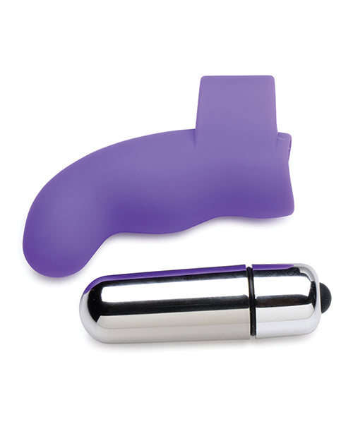 Gossip Best Vibrator for Women | G-Thrill Finger Vibrator | G Spot Vibrator | Violet Small Vibrator