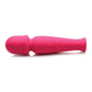 Curve Toys Gossip Silicone Vibrating Wand 10x - Magenta