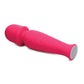 Curve Toys Gossip Silicone Vibrating Wand 10x - Magenta