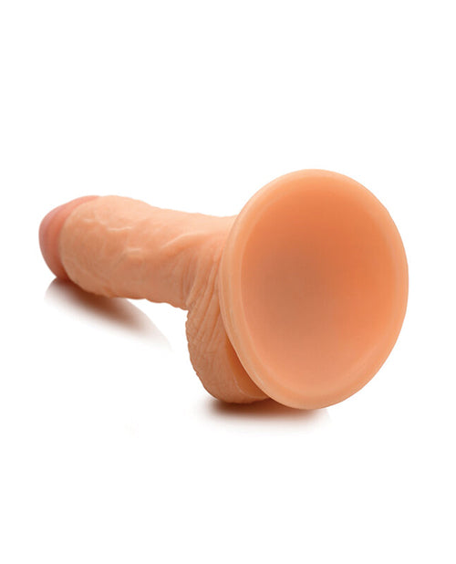 Curve Toys Realistic Dildo with Balls | Wrestling Wayne 7" Big Dildo | Suction Cup Dildo