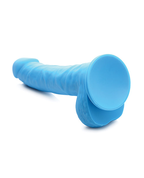 Curve Toys Large Dildo | 7" Big Dildo with Balls | Silicone Berry Suction Cup Dildo