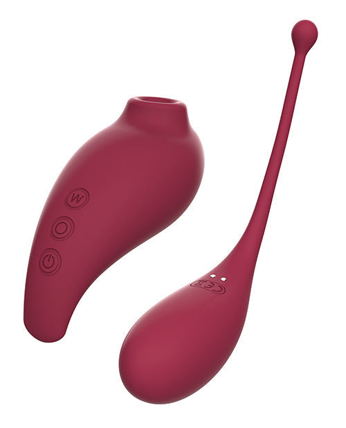 Adrien Clit Sucking Vibrator | Lastic App Controlled Vibrator Stimulator | Red Egg Vibrator | Best Vibrator for Women