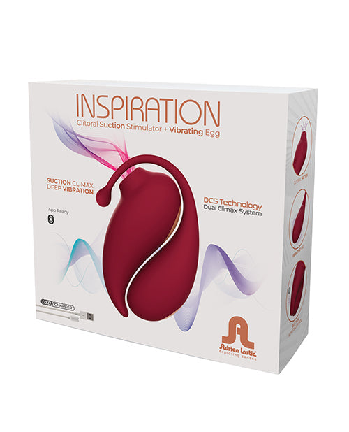 Adrien Clit Sucking Vibrator | Lastic App Controlled Vibrator Stimulator | Red Egg Vibrator | Best Vibrator for Women