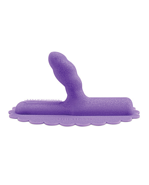 Cowgirl Unicorn Uni Horn Silicone Attachment - Purple