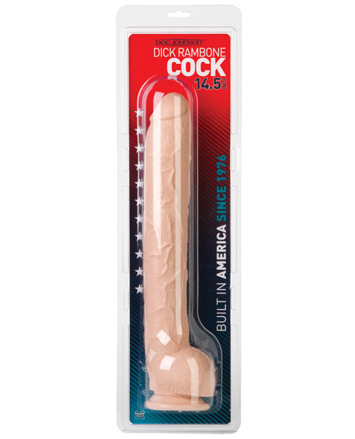 Dick Rambone Large Dildo | Suction Cup Dildo | 17-Inch Giant Dildo | Monster Dildo