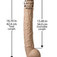 Dick Rambone Large Dildo | Suction Cup Dildo | 17-Inch Giant Dildo | Monster Dildo