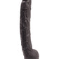 Dick Rambone Giant Dildo | 17-Inch Big Black Dildo | Suction Cup Dildo | Large Dildo