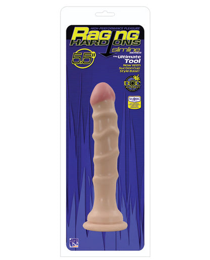 Raging Hard Ons Realistic Dildo | Slimline 5.5" Big Dildo | Suction Cup Dildo | Anal Dildo