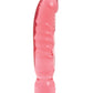 Crystal Jellies Realistic Dildo | 12" Big Dildo | Pink Dildo | Large Dildo | Girthy Giant Dildo