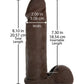 Vac-U-Lock 8" Ultraskyn Cock Attch. - Black