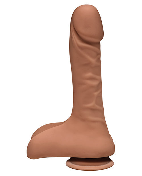 Doc Johnson D 9" Big Dildo | Super D Realistic Dildo | Caramel Suction Cup Dildo