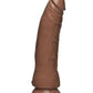 Doc Johnson D 7" Big Dildo | Thin D Realistic Dildo | Lifelike Caramel Suction Cup Dildo