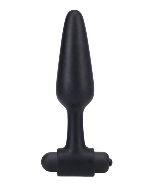 In A Bag 5" Vibrating Butt Plug - Black