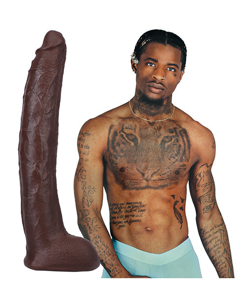 Signature 12" Big Black Dildo | Vac-U-Lock Suction Cup Dildo | Damion Dayski Giant Dildo