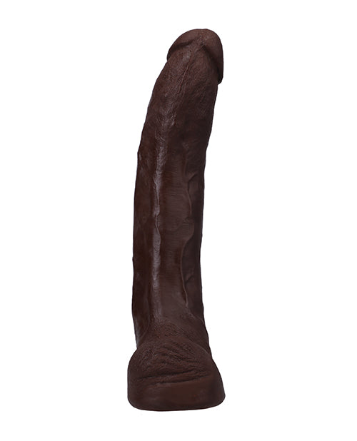 Signature 13.5" Big Black Dildo | Vac-U-Lock Giant Dildo | Dredd Realistic Suction Cup Dildo