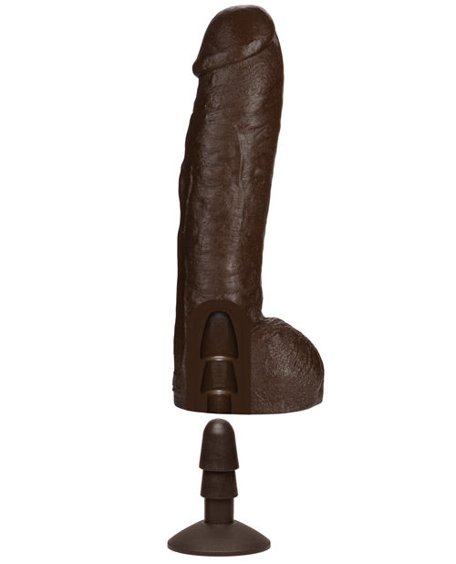 Bam Realistic Cock | Brown Giant Dildo | Suction Cup Dildo | Big Black Dildo