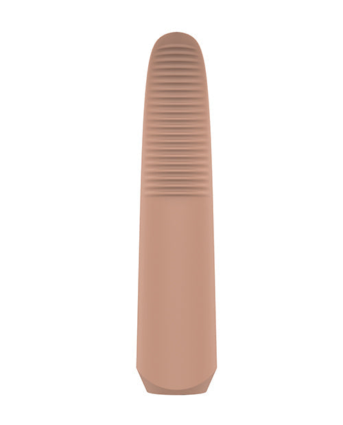 NUDE Laurel Rechargeable Travel Massager - Tan