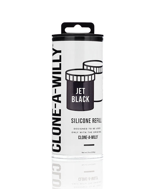 Clone-A-Willy Silicone Refill - Jet Black